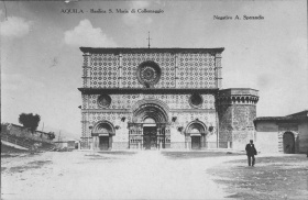 aquila basilica santa maria di collemaggio