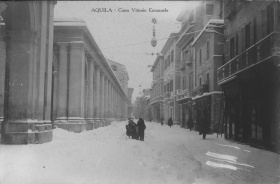 aquila corso vittorio emanuele neve