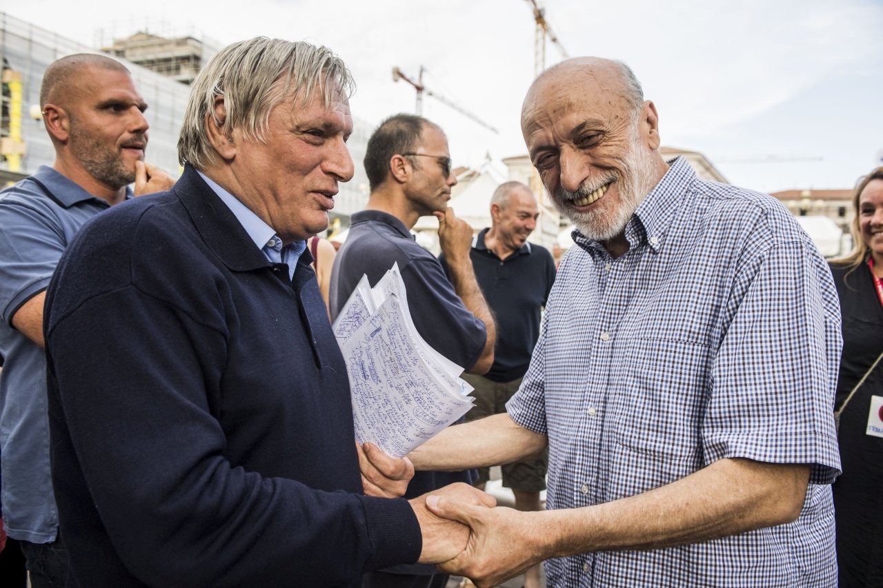 Carlo Petrini e Don Ciotti